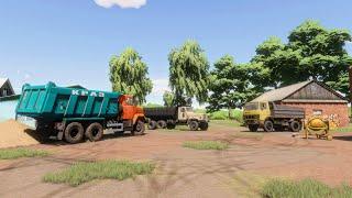 FS22 / Map Koshmak / Переделка / Работа в карьере.