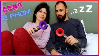 HAIR DRYER RELAX SOUND OF COUPLE - CON 2 PHON!! special double sound ASMR -    [NO MIDDLE ADS]