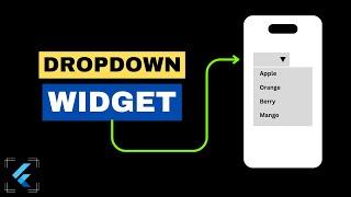 How To Create A Flutter DropDown Button In Just 3 Minutes!