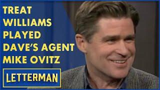 Treat Williams Played Dave's Agent In "The Late Shift" | Letterman