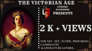 Victorian age in English Literature || Tamil || Literature lecture series|| Literary Successors