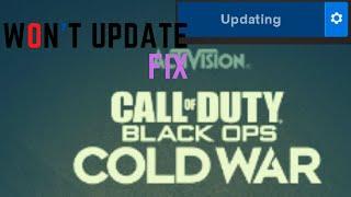 Easy Fix For Cold War Stuck at Updating Season Four