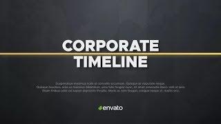 Corporate Timeline ( After Effects Template )  AE Templates