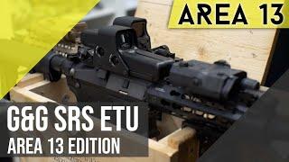 AREA13 | G&G SRS in der AREA13 Edition | Einsteiger Airsoft | vor Ort + Online | Airsoft & Paintball