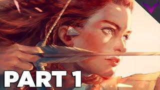 Horizon Zero Dawn - Gameplay Playthrough Part 1 - ALOY FIRST KILL