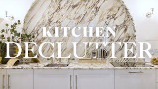 Declutter! Easy Steps to a Minimalist Kitchen | Celine Interior Design