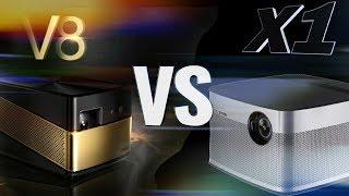 JMGO V8 vs Xgimi H1 Harman Kardon | Projector Comparison