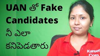 Background Verification Process with UAN, Form 16 (Telugu)