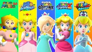 Evolution of Final Castles in 3D Super Mario Games (1996-2021)