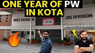 One Year Report Card of PW in Kota | Students Experience | Campus Tour | Message to Alakh Sir..!!