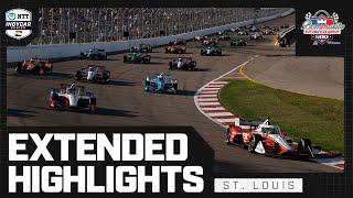 Extended Race Highlights | 2024 Bommarito Automotive Group 500 from St. Louis | INDYCAR SERIES