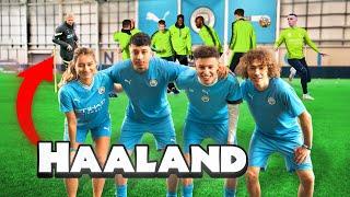 AVERAGE MEXICAN PRACTICES W THE MANCHESTER CITY SQUAD!!! (Ft. Ousifooty)