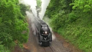 Norfolk and Western 611 Climbs Grade and Wet Rail - Incredible Stack Talk