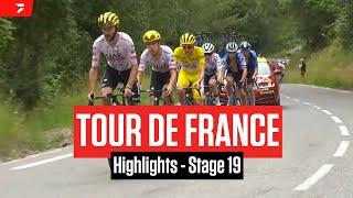 Tour de France 2024 Stage 19 Highlights