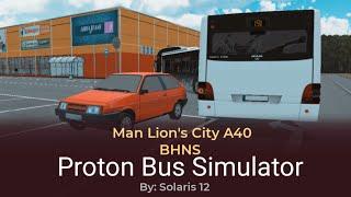 [PBSU] Man Lion's City A40 BHNS Map Ponaex City ligne 191