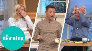 Phil & Holly Crack Up at Gino's Naughty Time Comparison | This Morning