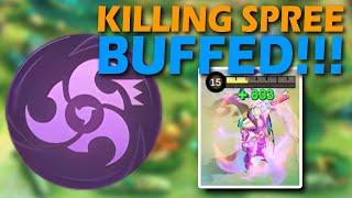 BUFFED KILLING SPREE TESTED || MOBILE LEGENDS ADVANCED SERVER TEST