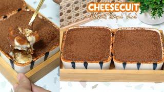 Bikin Cheesecuit Dessert Simpel Tanpa Oven Tanpa Mixer!! Bisa Jadi Ide Jualan Kekinian Terbaru 2024