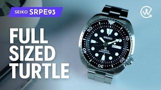 Seiko SRPE93 | A Turtle That's Big In Size And Value