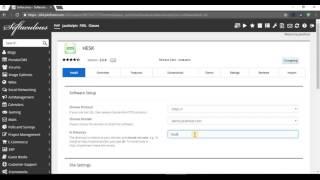 How to install HESK from cPanel with Softaculous
