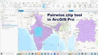 How to use Pairwise Clip tool in ArcGIS Pro