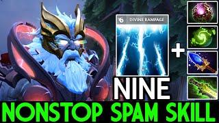 NINE [Zeus] Nonstop Spam Skill with Full Magical Build Dota 2