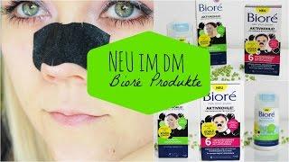 NEU im dm - Bioré Backpulverpeeling und Aktivkohleprodukte fürs Gesicht - Livetest und Fazit