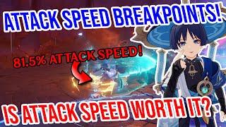Is Attack Speed Worth it? Wanderer's Attack Speed Breakpoints - Genshin Impact