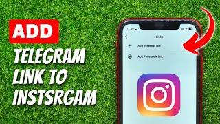 How To Add Telegram Link To Instagram! (NEW)