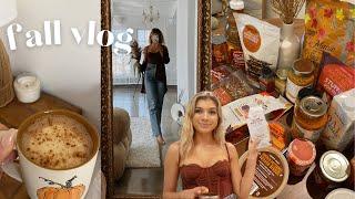 FALL VLOG! Trader Joe's Fall Haul 2021, Plan w/ Me for October & Taking Instagram Photos by Myself