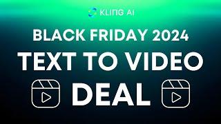 KlingAI Black Friday 2024 | Create Mind-Blowing Videos with AI 50% OFF + BONUS