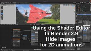 Blender 2D animation – using the shader editor for manipulating images in Blender 2.8 or 2.9