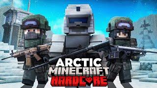 100 Players Simulate ARCTIC WARFARE in Minecraft