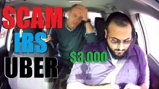 UBER DRIVER SAVES PASSENGER FROM IRS SCAM