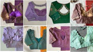 Boat Neck Designs/Blouse Designs/Back Neck Designs/New Model Blouse Designs/Back Neck Blouse Designs