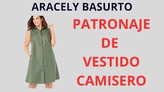 PATRONAJE DE VESTIDO CAMISERO