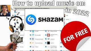 How To Upload Music To Shazam FOR FREE In 2022 !