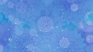 Blue Floral Bokeh - HD Video Background Loop