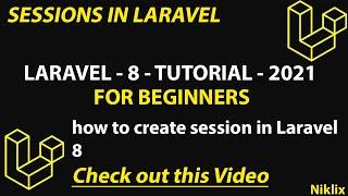 how to create session in Laravel 8 | Creating Session form in Laravel | Laravel 8 Session Form