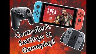 Apex Legends Nintendo Switch Controllers, Settings, and Gameplay!