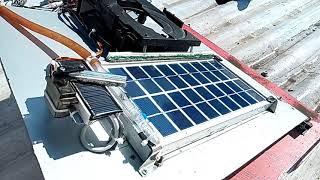 Fully functional Solar Auto Dust Detection and Cleaning System in action..#short ||Subscribe!!