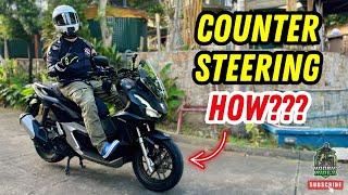 This is WHY You Need to Learn COUNTER STEERING | Honda ADV 160