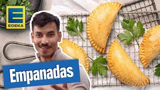 Empanadas Rezept | Gefüllte Teigtaschen mit Hackfleisch