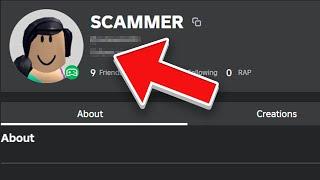 EXPOSING A ROBLOX SCAMMER