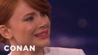 Bryce Dallas Howard Can Cry On Command | CONAN on TBS