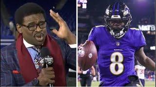 Lamar Jackson is the GOAT QB! - Michael Irvin on Ravens move to 10-5 with 34-17 big win vs Steelers