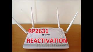 REACTIVATION PLDT FIBR ONU AN5506-04-FA RP2631