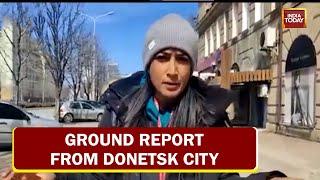 Shops Are Shut In Donetsk City Of Ukraine | Reporter Diary | Ground Report From Donetsk