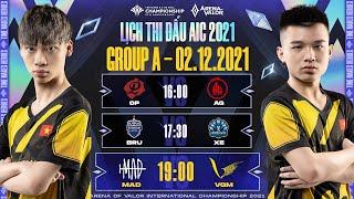 V GAMING HỦY DIỆT MAD TEAM | BẢNG A NGÀY 5 [02.12.2021] - AIC 2021