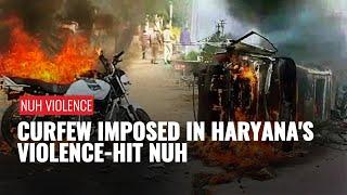 Haryana: Clash between two groups witnessed in Nuh, several cars destroyed | Zee News English